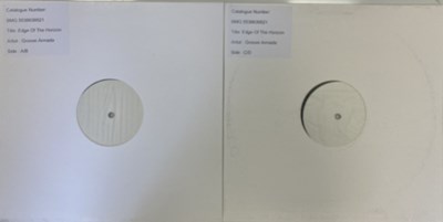 Lot 50 - GROOVE ARMADA - EDGE OF THE HORIZON LP (2020 WHITE LABEL TEST PRESSING)
