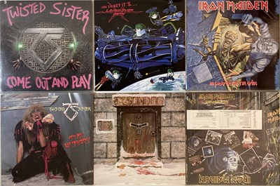 Lot 125 - METAL/HEAVY ROCK - CLASSIC LPs
