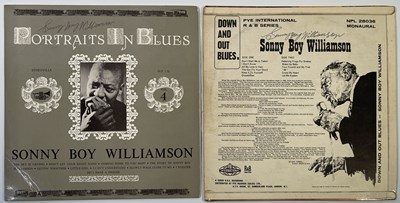 Lot 474 - BLUES - TWO LPS SIGNED BY SONNY BOY WILLIAMSON.