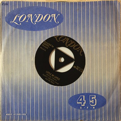 Lot 119 - NAPPY BROWN - LITTLE BY LITTLE 7'' (ORIGINAL UK LONDON RELEASE - 45-HL-C 8384)