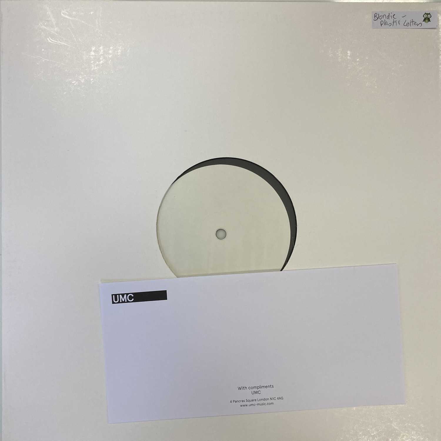 Lot 68 - BLONDIE - PLASTIC LETTERS LP (2016 WHITE LABEL TEST PRESSING)