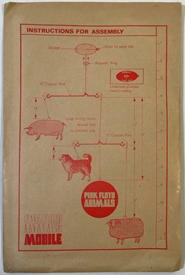 Lot 423 - PINK FLOYD - ORIGINAL SEALED ANIMALS PROMOTIONAL MOBILE.
