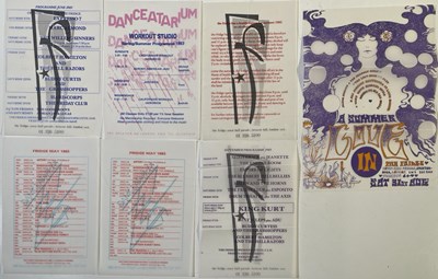 Lot 360 - PULP - MAY 1983 CONCERT HANDBILLS.