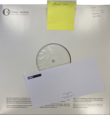 Lot 76 - RONNIE LANE - ANYMORE FOR ANYONE LP (2021 WHITE LABEL TEST PRESSING)
