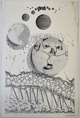 Lot 361 - NICK CUDWORTH - ORIGINAL 1969 POSTER PRINT.
