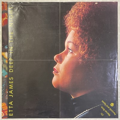 Lot 333 - ETTA JAMES - ORIGINAL PROMO POSTER FOR 'DEEP IN THE NIGHT'.