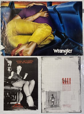 Lot 370 - ADVERTISING - ORIGINAL 'IN DUBLIN' POSTER / PEELAERT WRANGLER POSTER.