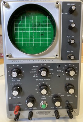 Lot 1 - BELL AND HOWELL PROJECTOR / HEATHKIT OSCILLOSCOPE.