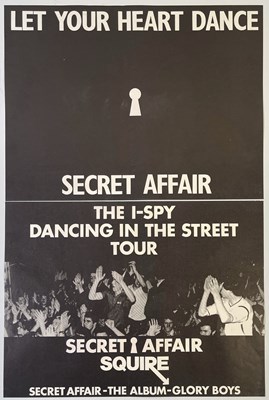 Lot 376 - SECRET AFFAIR - PAIR OF ORIGINAL PROMOTIONAL POSTERS.