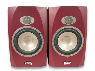 Lot 6 - TANNOY REVEAL 6P STUDIO MONITOR SPEAKERS.