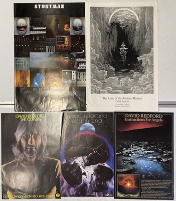 Lot 383 - DAVID BEDFORD / VIRGIN RECORDS PROMOTIONAL POSTERS.