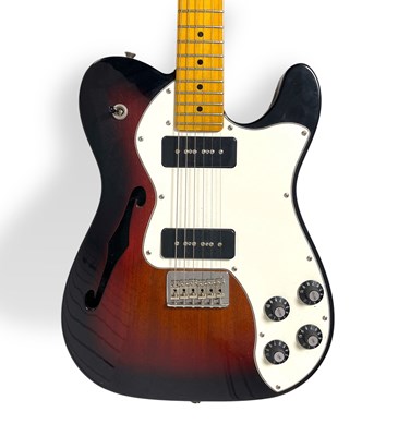 Lot 42 - 2012 FENDER MODERN PLAYER TELECASTER THINLINE DELUXE.
