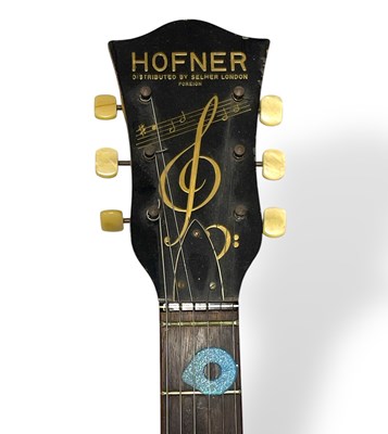 Lot 43 - 1962 HOFNER SENATOR - BLONDE.