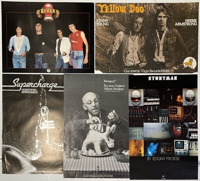 Lot 385 - VIRGIN RECORDS - 1970S PROMO POSTER COLLECTION.