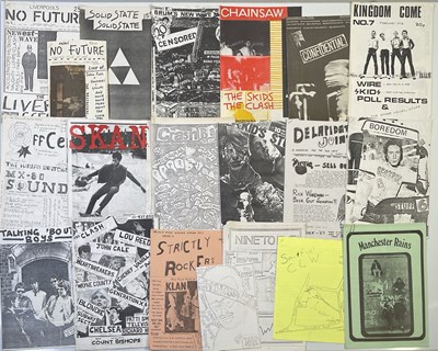 Lot 353 - JOHN'S FANZINES - PUNK / NEW WAVE / INDIE / ALT - MANY WITH LETTERS.