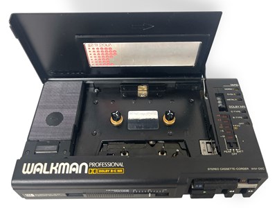 Lot 9 - SONY WALKMAN WM-D6C PORTABLE CASSETTE PLAYER.