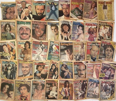 Lot 110 - ROLLING STONE MAGAZINE COLLECTION - 150+ ISSUES.