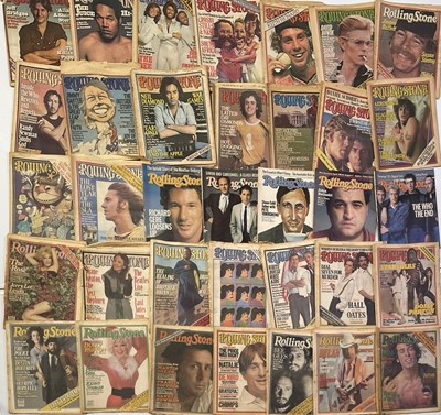 Lot 110 - ROLLING STONE MAGAZINE COLLECTION - 150+ ISSUES.
