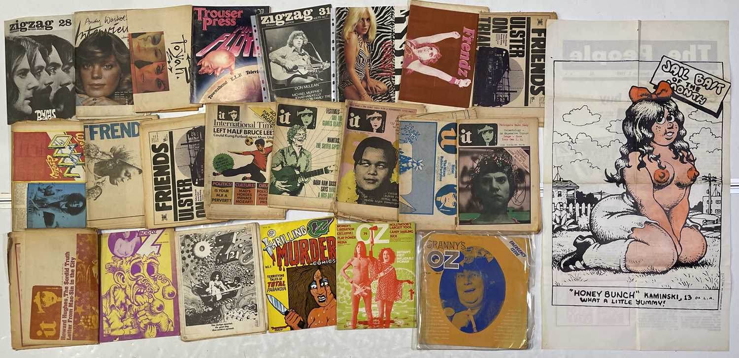 Lot 111 - OZ MAGAZINE / INTERNATIONAL TIMES AND MORE.