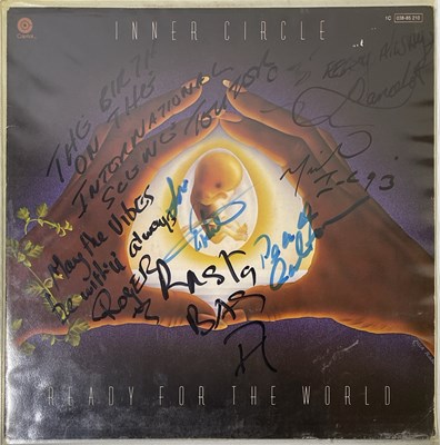 Lot 49 - AUTOGRAPHED LPS / MUSIC MEMORABILIA COLLECTION.