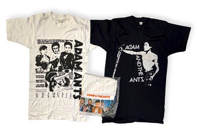 Lot 397 - T-SHIRTS - ADAM ANT COLLECTION