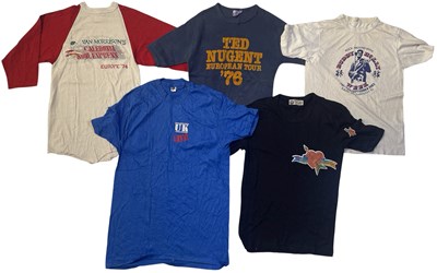 Lot 407 - T-SHIRTS - 70S/80S ARTISTS INC TOM PETTY.