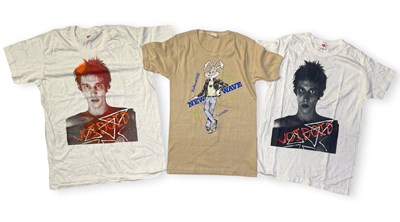 Lot 421 - RICHARD HELL AND THE VOIDOIDS - ORIGINAL T-SHIRTS.