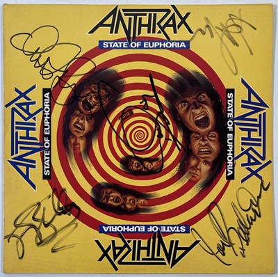 Lot 249 - ANTHRAX - FULLY SIGNED LP.