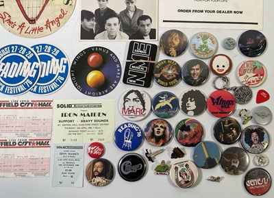 Lot 135 - 1980S BADGE COLLECTION.