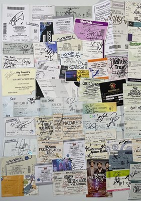 Lot 151 - TICKETS AND PASSES - SIGNED EXAMPLES.