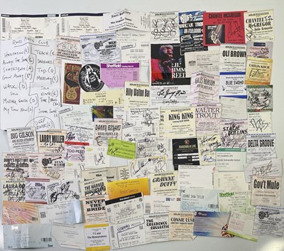 Lot 151 - TICKETS AND PASSES - SIGNED EXAMPLES.