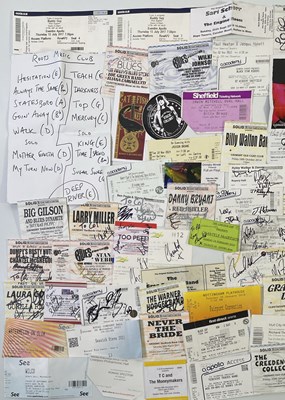 Lot 151 - TICKETS AND PASSES - SIGNED EXAMPLES.