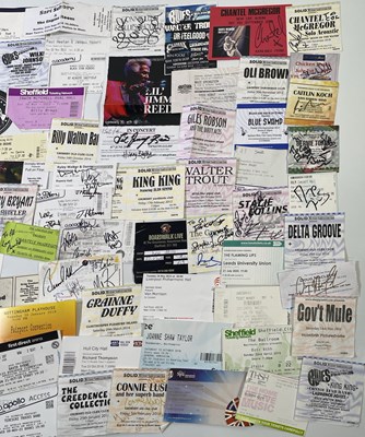 Lot 151 - TICKETS AND PASSES - SIGNED EXAMPLES.