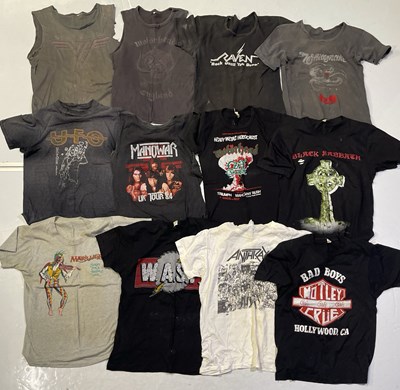 Lot 332 - HARD ROCK / METAL - VINTAGE 1970S/80S T-SHIRTS.