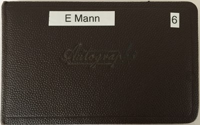 Lot 80 - AUTOGRAPH BOOK WITH STARS OF STAGE AND SCREEN.