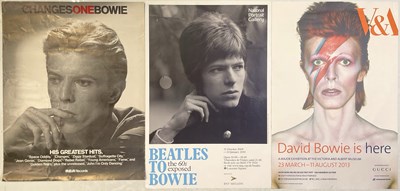 Lot 511 - DAVID BOWIE POSTER COLLECTION INC ORIGINAL 'CHANGES ONE' US PROMO POSTER.