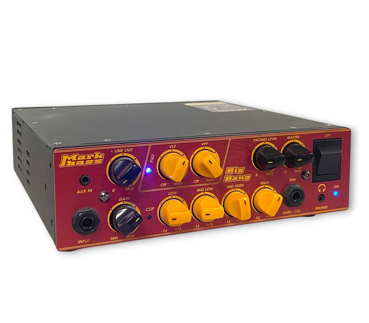 Lot 17 - MARKBASS BIGBANG BASS AMP HEAD.