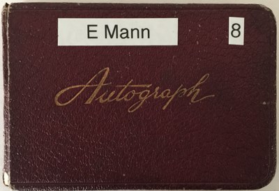 Lot 85 - AUTOGRAPH BOOK WITH STARS OF STAGE AND SCREEN - INGRID BERGMAN / ELLA FITZGERALD ETC.