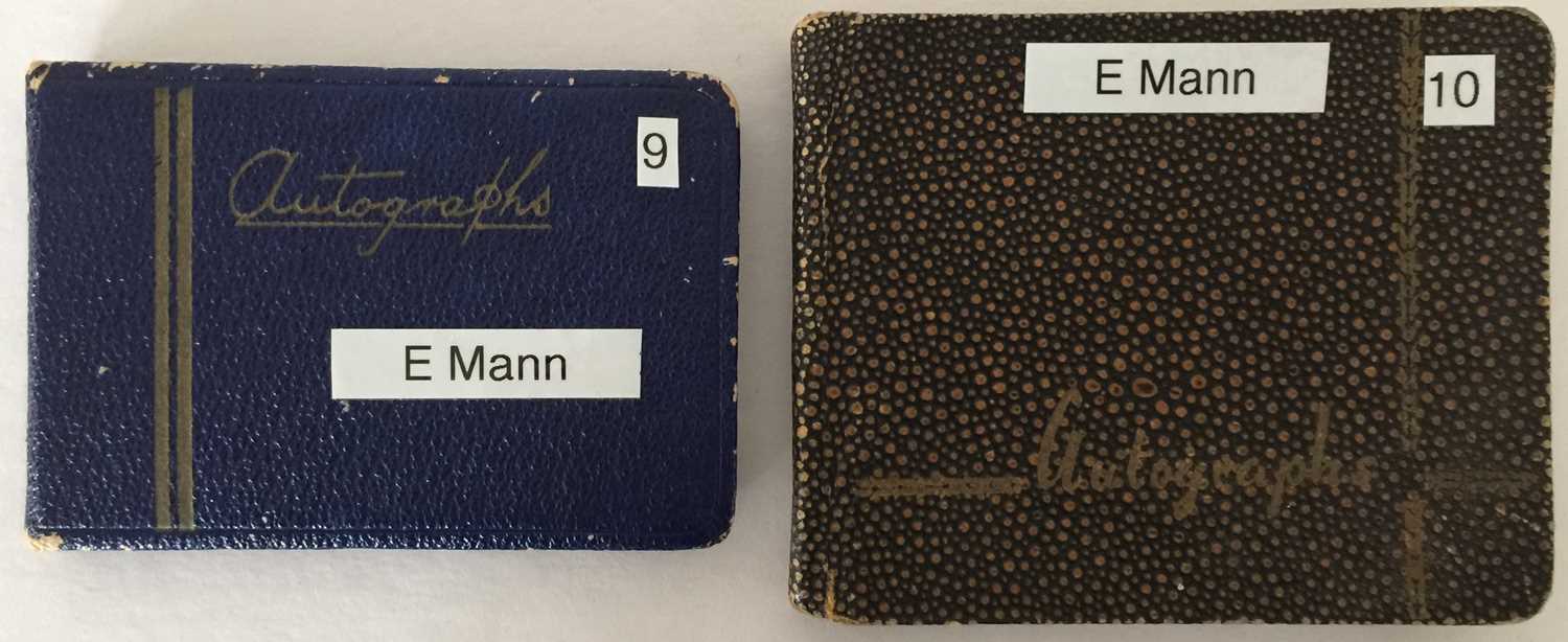 Lot 86 - AUTOGRAPH BOOK WITH STARS OF STAGE AND SCREEN - TED HEATH / GORDON JACKSON / HUGHIE GREEN.