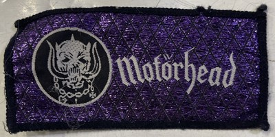 Lot 53 - HARD ROCK / METAL - VINTAGE PATCHES AND PROGRAMME COLLECTION.