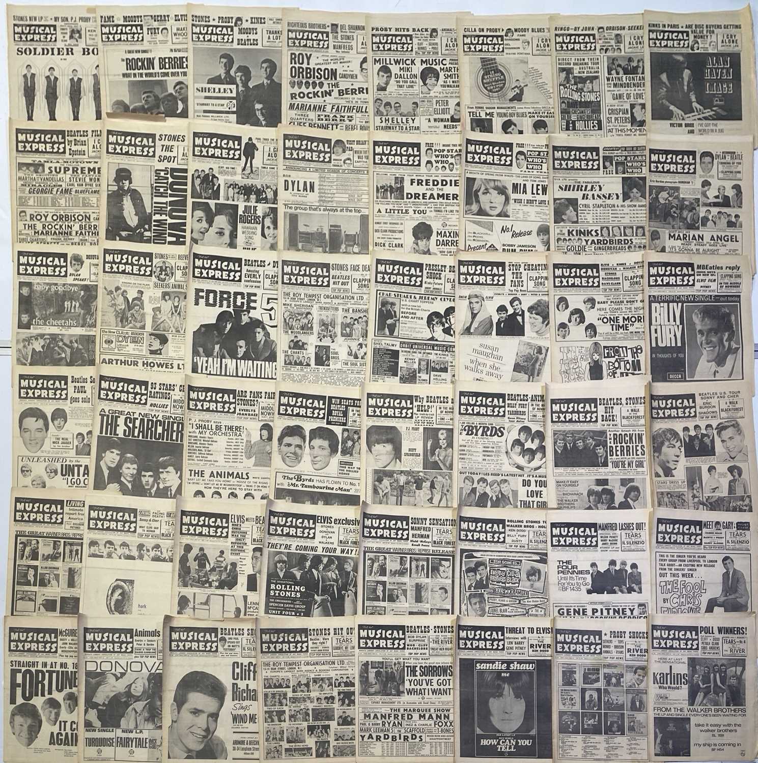 Lot 100 - NME MAGAZINE - 1965 COLLECTION.