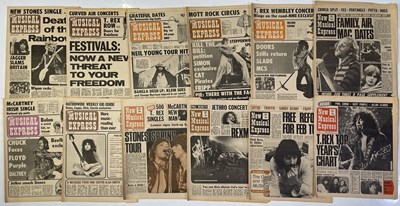 Lot 103 - NME MAGAZINE - 1972 COLLECTION.