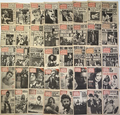 Lot 104 - NME MAGAZINE - 1973-1975 COLLECTION.