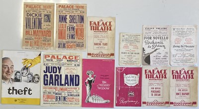 Lot 89 - ORIGINAL HANDBILLS INCLUDING JUDY GARLAND - SOME SIGNED.