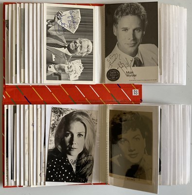 Lot 91 - AUTOGRAPHED POSTCARDS / PHOTOGRAPHS - 1960S STARS INC CARRY ON STARS.