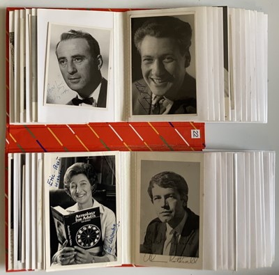 Lot 91 - AUTOGRAPHED POSTCARDS / PHOTOGRAPHS - 1960S STARS INC CARRY ON STARS.
