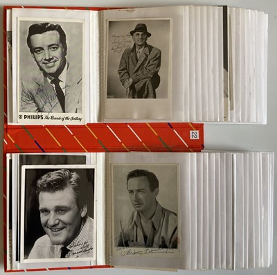 Lot 91 - AUTOGRAPHED POSTCARDS / PHOTOGRAPHS - 1960S STARS INC CARRY ON STARS.