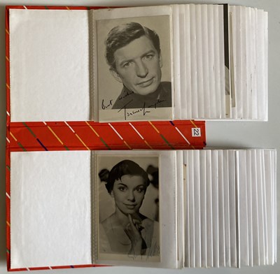 Lot 91 - AUTOGRAPHED POSTCARDS / PHOTOGRAPHS - 1960S STARS INC CARRY ON STARS.
