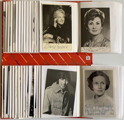 Lot 91 - AUTOGRAPHED POSTCARDS / PHOTOGRAPHS - 1960S STARS INC CARRY ON STARS.