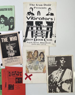 Lot 137 - CONCERT PROGRAMMES AND HANDBILLS INC THE WHO 1970.